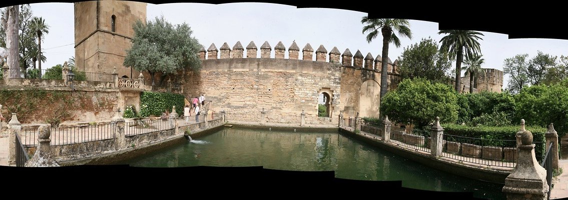 GoT Spain Corduba Alcazar Ext-Gardens Pan 2