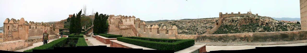 GoT Spain Almeria town fort Alcazaba pan 5