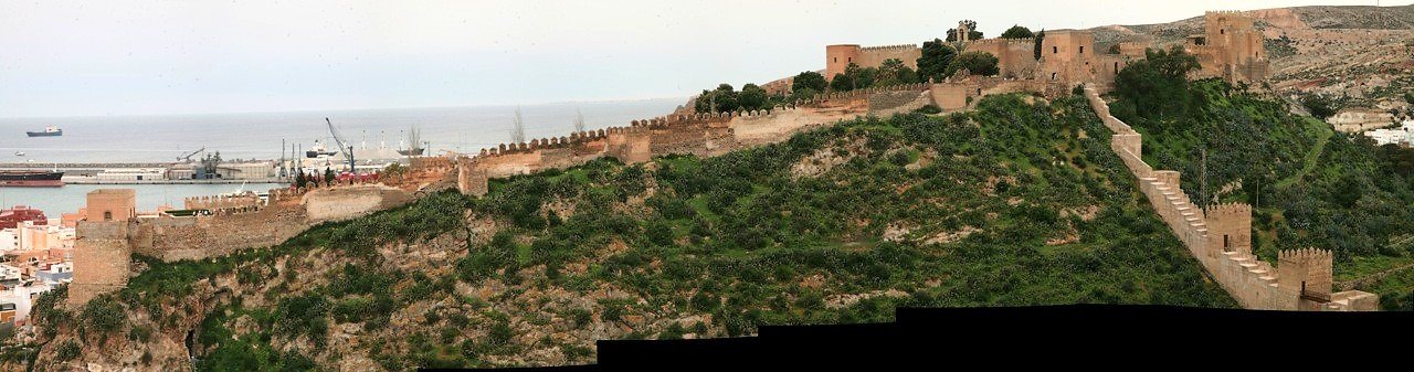 GoT Spain Almeria town fort Alcazaba pan 2