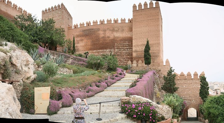 GoT Spain Almeria town fort Alcazaba pan 3