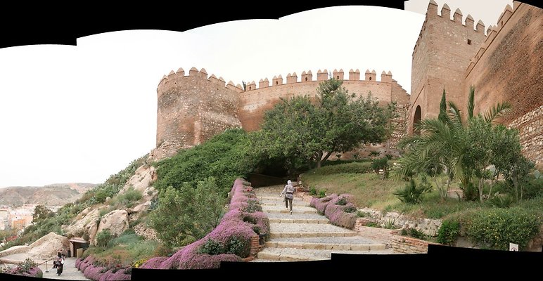 GoT Spain Almeria town fort Alcazaba pan 4