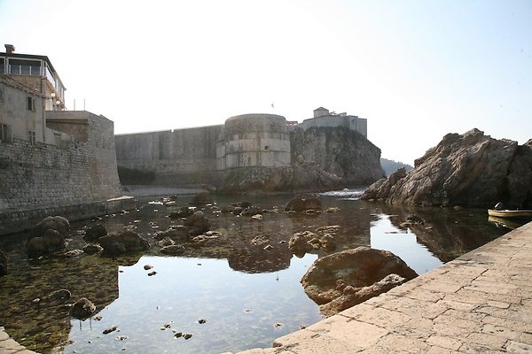 Dubrovnik - St Laurance Fort&lt;BR&gt;and views to west side of&lt;BR&gt;old town