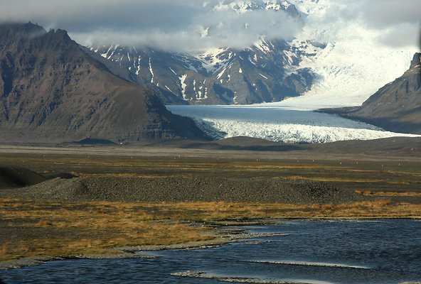 Skeidararsandur Svinafellsjokull