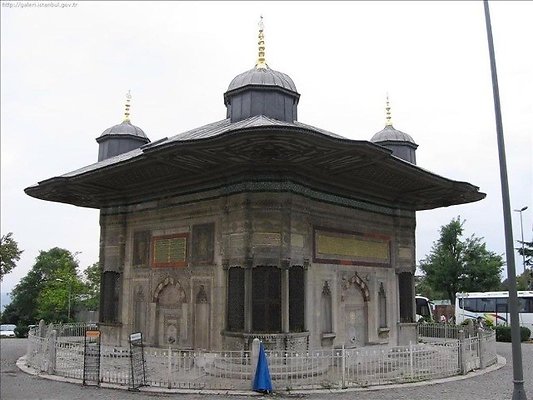 the fountain of ahmed  istanbul