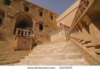 Deyrulzafaran Monastery  Mardin  Turkey