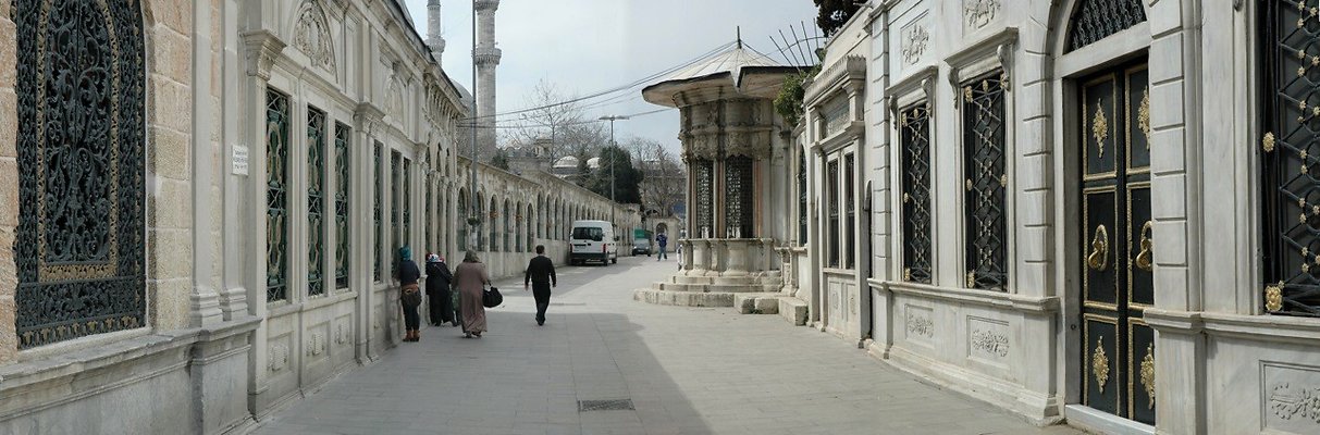 Istanbul - Eyup streets and area